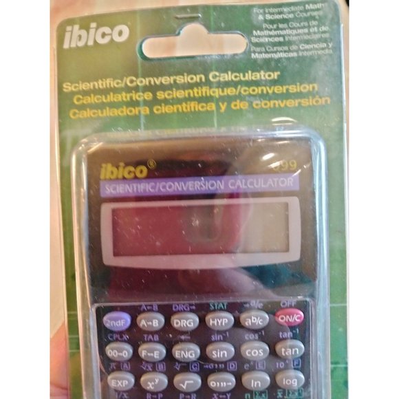 Vintage Ibico 099 99 Calculator Brand New In Package Scientific/ Conversion Calc - Picture 2 of 5
